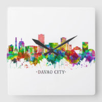 Davao City Philippines Skyline