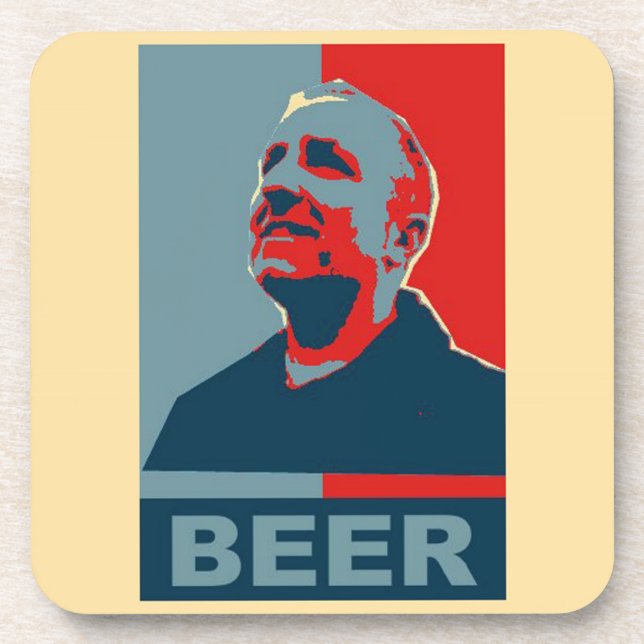 Dave-Bier-Untersetzer 2012 - Korken 6 Satz Untersetzer (Vorderseite)