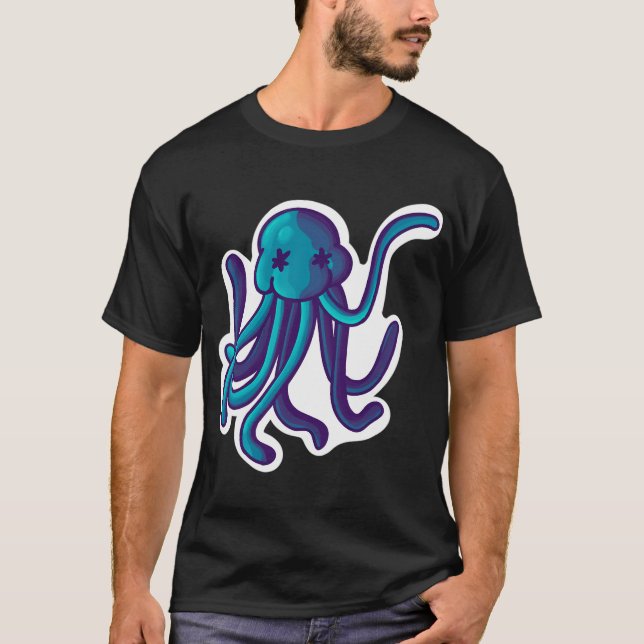 Dave die Qualle T-Shirt (Vorderseite)