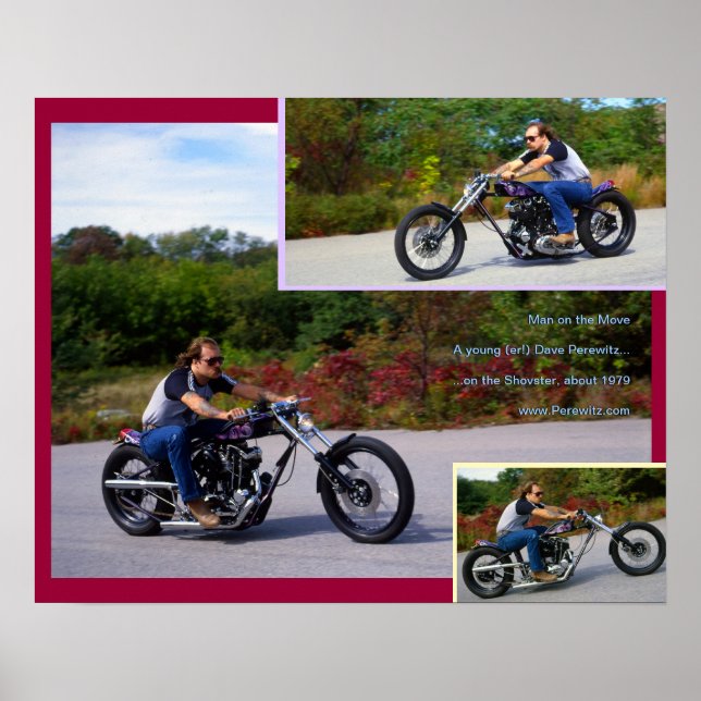 Dave Perewitz auf dem Shovster Poster (Vorne)