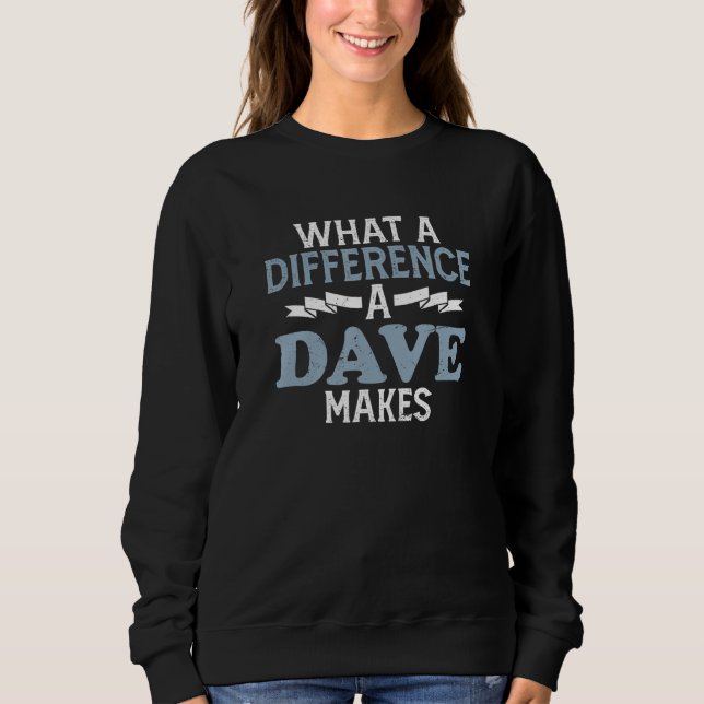 Dave Sweatshirt (Vorderseite)