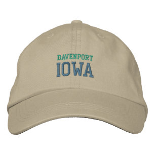 DAVENPORT BESTICKTE BASEBALLKAPPE