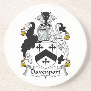 Davenport-Familienwappen Untersetzer