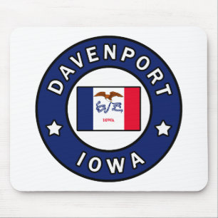 Davenport Iowa Mousepad