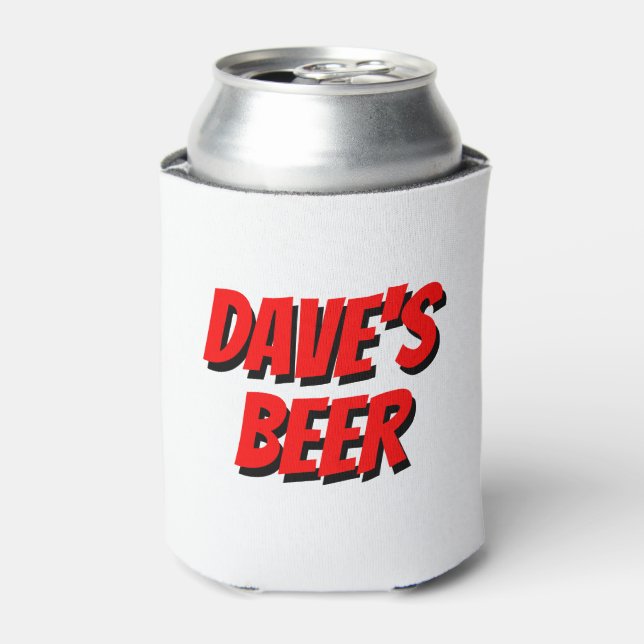 DAVE'S BIER ~ Refashion Me BITTE! Dosenkühler (Kanne Vorderseite)