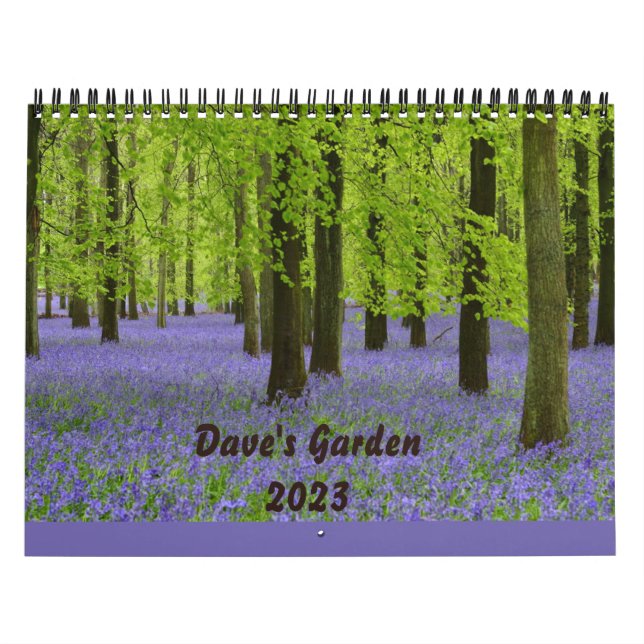 Dave's Garden 2023 Calendar  Kalender (Titelbild)