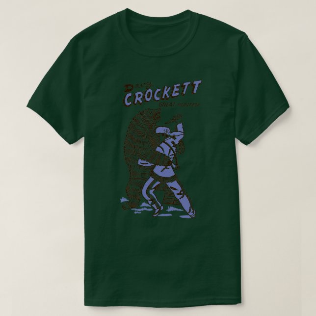 Davey Crockett T-Shirt (Design vorne)