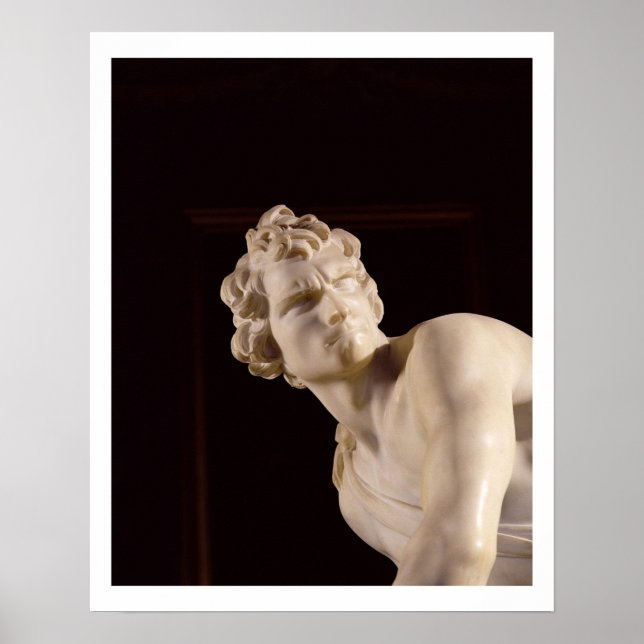 David, 1623-24 (Marmor) (Detail) Poster (Vorne)