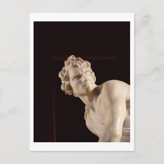 David, 1623-24 (Marmor) (Detail) Postkarte (Vorderseite)