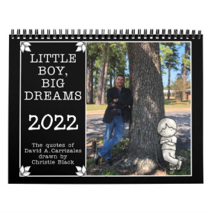 David and Little Boy 2022 Calendar Kalender