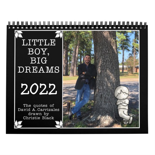 David and Little Boy 2022 Calendar Kalender (Titelbild)