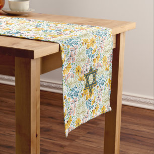 David auf Spring Flowers Kurz Table Runner Kurzer Tischläufer