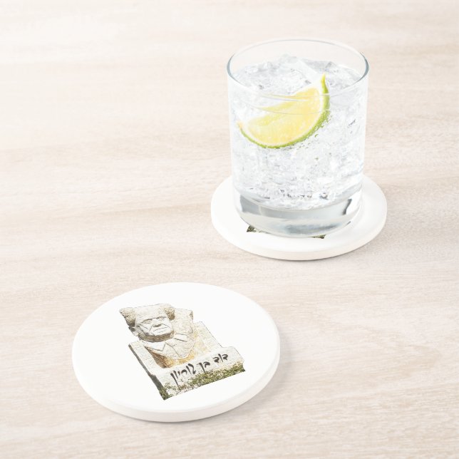 David Ben-Gurion Memorial Getränkeuntersetzer (Seite)