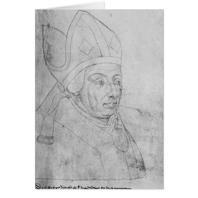 David, Bischof von Utrecht (Vorne)