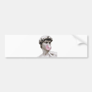 David - Bubble Gum Autoaufkleber