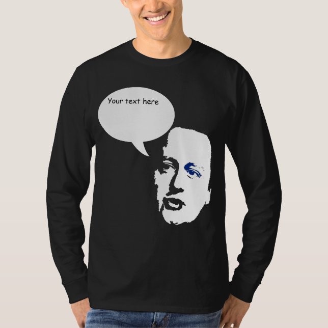 David Cameron sagt T - Shirt (Vorderseite)