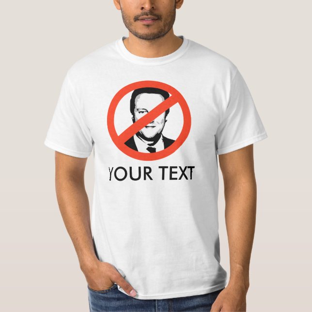 David Cameron T-Shirt (Vorderseite)