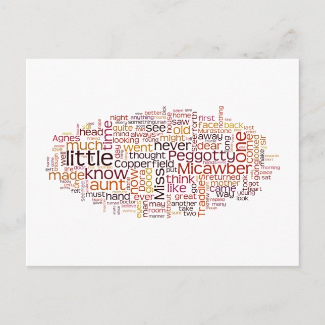 David Copperfield Postkarte (Vorderseite)