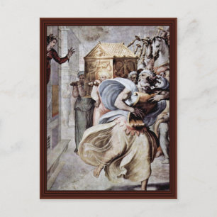 David Dancing Before The Heilige Ark (Ark) Postkarte