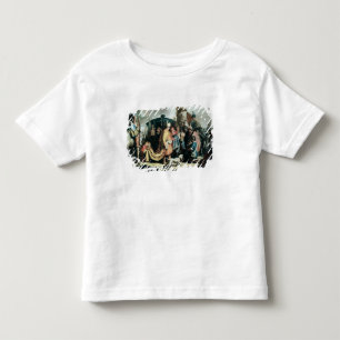David, der den Kopf von Goliath König Saul Kleinkind T-shirt