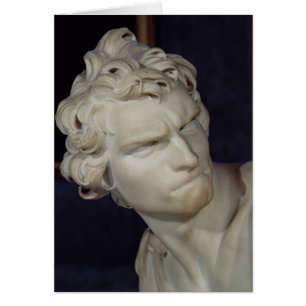 David, Detail des Kopfes, 1623-23