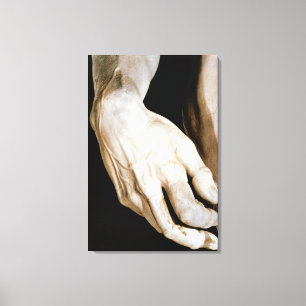 David durch Michelangelo Buonarroti, 1501-04 Leinwanddruck