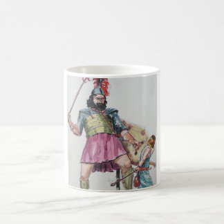 David gegen Goliath Kaffeetasse