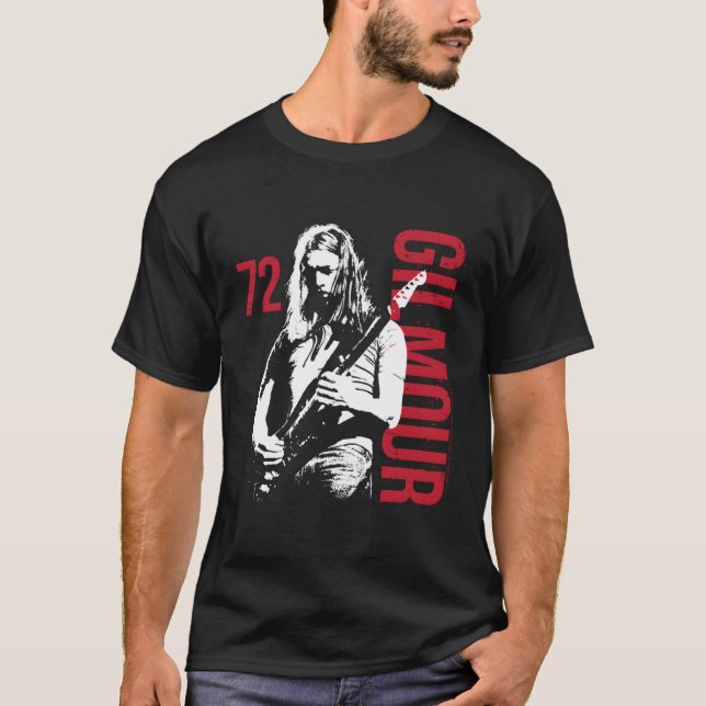 David Gilmour Gilmour 72 T-Shirt (Vorderseite)