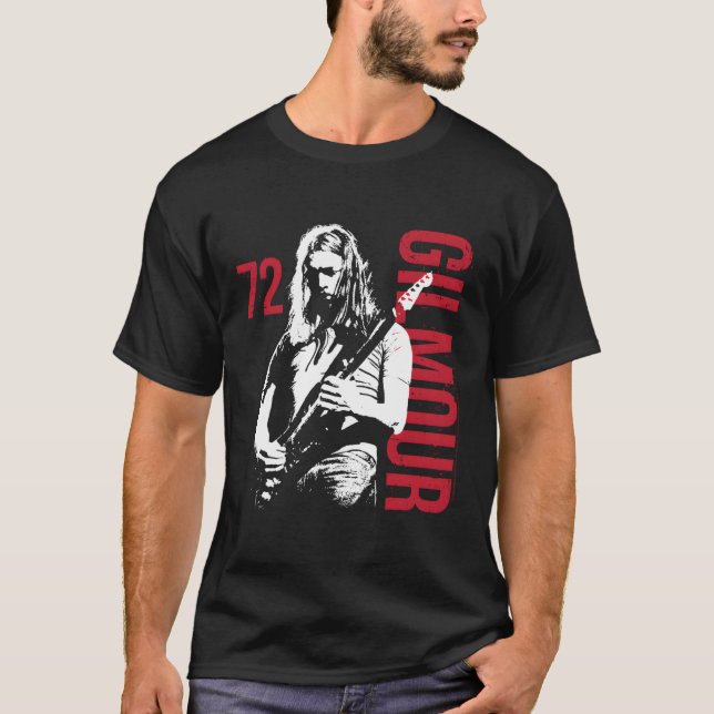 David Gilmour - Gilmour 72 T-Shirt (Vorderseite)