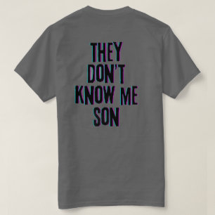 David Goggins Motivations-T-Shirt mit Streetwear-S T-Shirt
