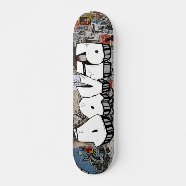 David Graffiti Custom Personalisiert Skateboard (Vorne)