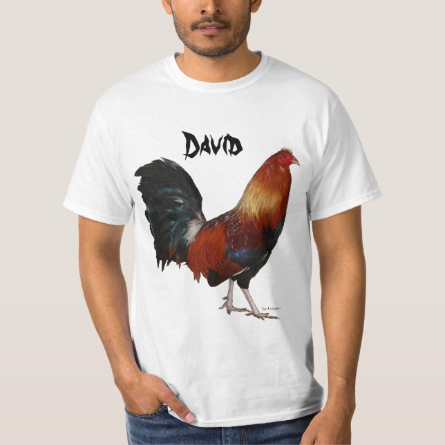 David-Hahn-Shirt T-Shirt (Vorderseite)