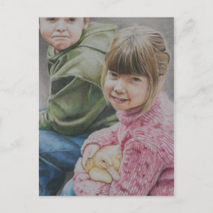 David & Haley Original Postcard Postkarte