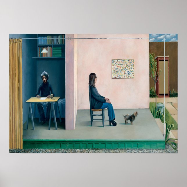 David Hockney Kunst Poster (Vorne)