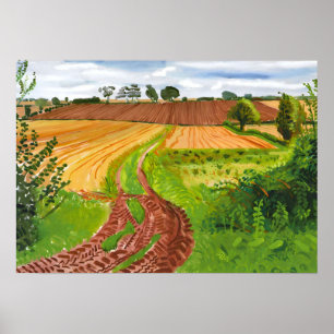 David Hockney Kunst Poster