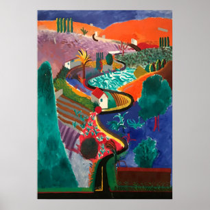 David Hockney Kunstwerk Poster