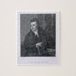 David Hosack, graviert durch Asher Brown Durand Puzzle