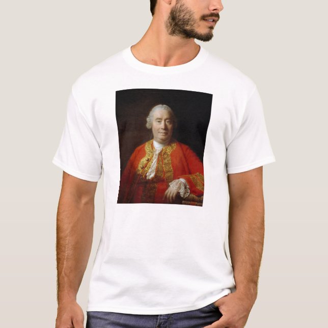 David Hume durch Allan Ramsay (1766) T-Shirt (Vorderseite)