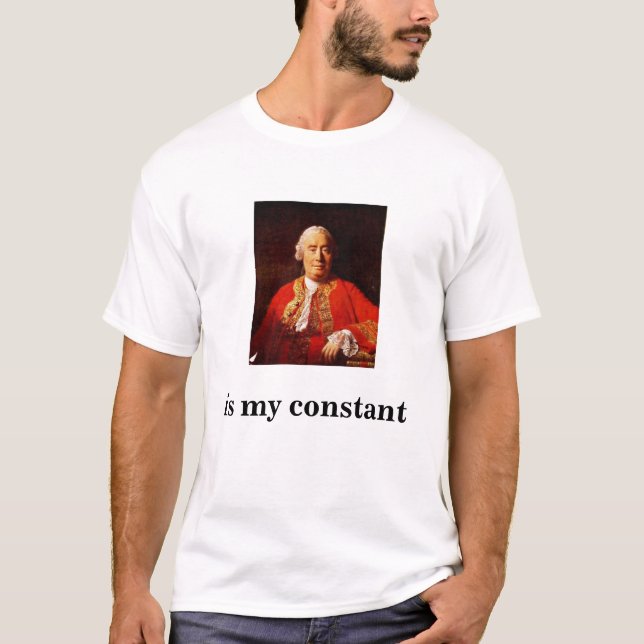 David Hume ist meine Konstante T-Shirt (Vorderseite)