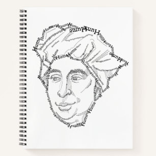 David Hume Notebook Notizbuch