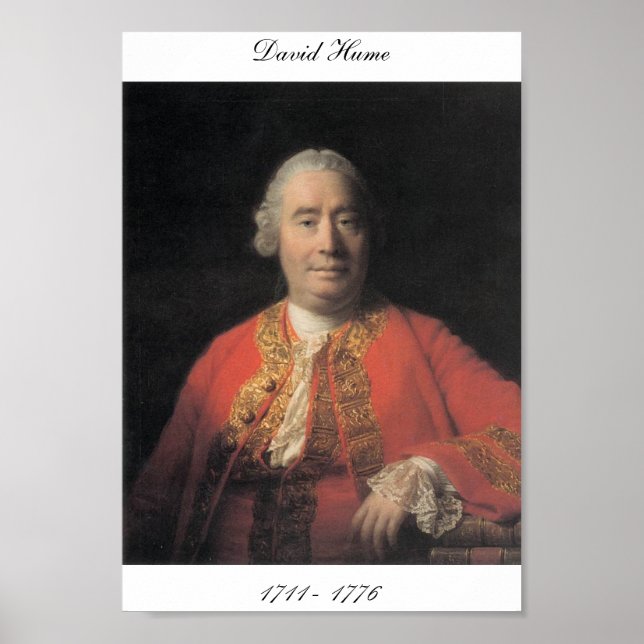 David Hume Poster (Vorne)