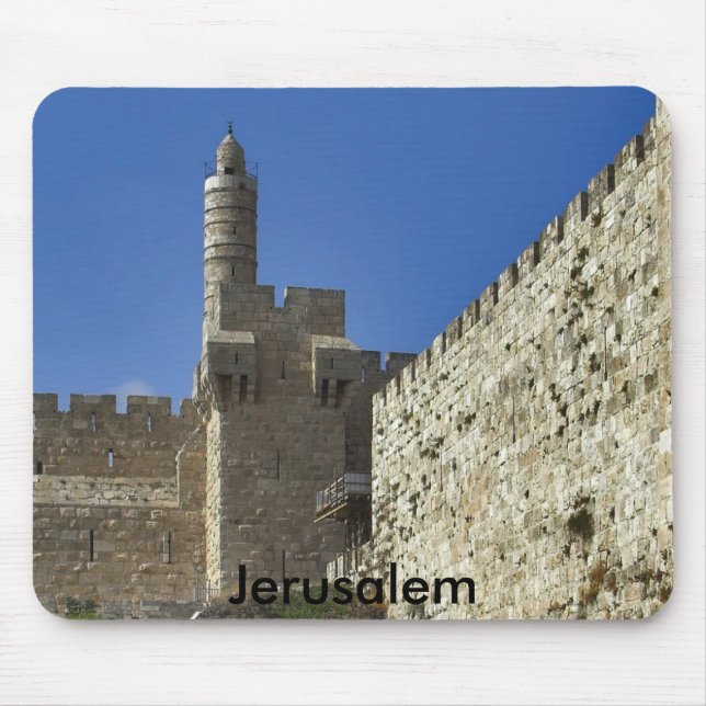 David, Jerusalem Mousepad (Vorne)