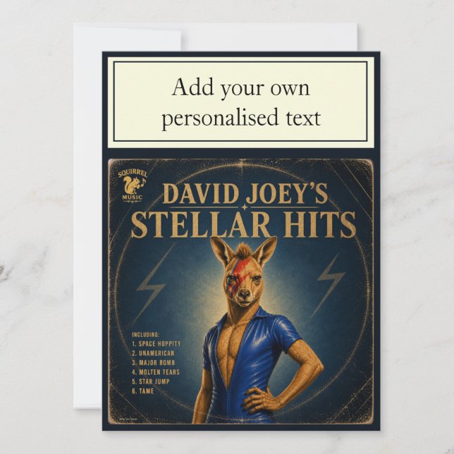 David Joey Album: eine Parodie (Vorderseite)