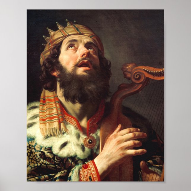 David King of Israel Poster (Vorne)