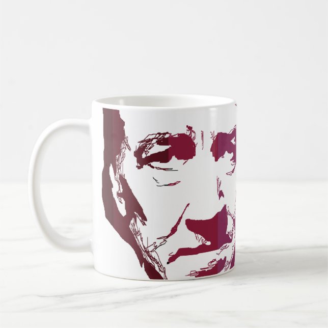 David Lynch durch Burro Tasse (Links)