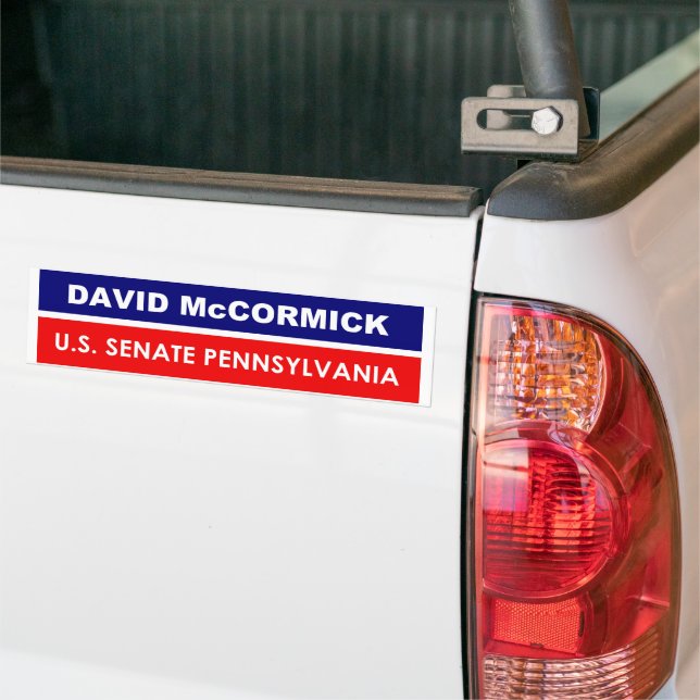 David McCormick US Senat Pennsylvania 2022 Autoaufkleber (Auf Lkw)