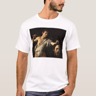 David mit dem Kopf von Goliath, Caravaggio T-Shirt