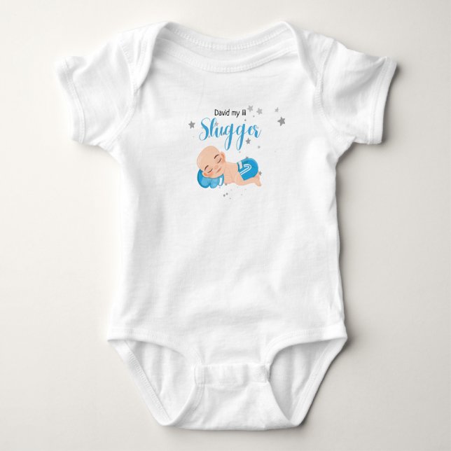 David my lililugger T - Shirt Bodysuit (Vorderseite)