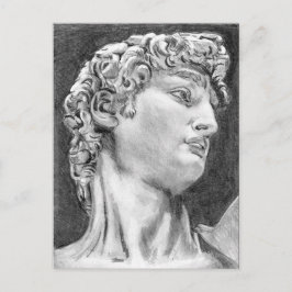 David nach Michelangelo .. 2004 / 2005 sketchbook Postkarte