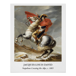 David – Napoleon überquert die Alpen Poster